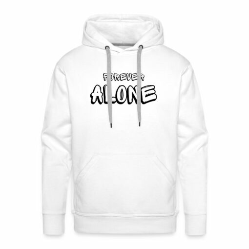 forever alone basic hoodies unisex